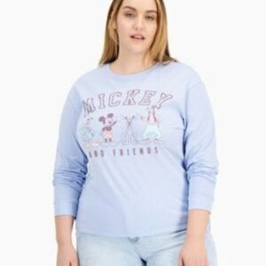 Disney Mickey Mouse Long Sleeve Top 3X